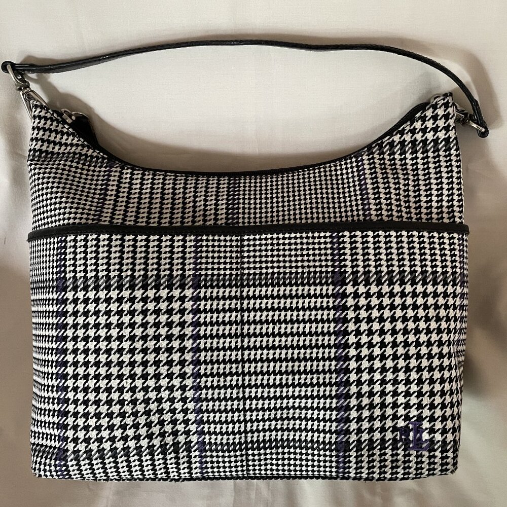 Ralph Lauren, Plaid Hand bag